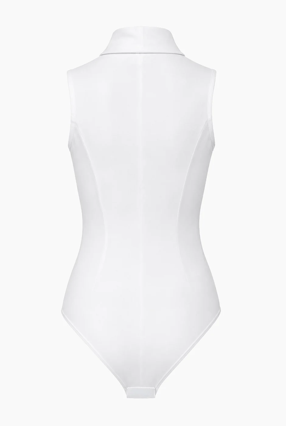 Body Drapeado sin mangas Marfil - Image 6
