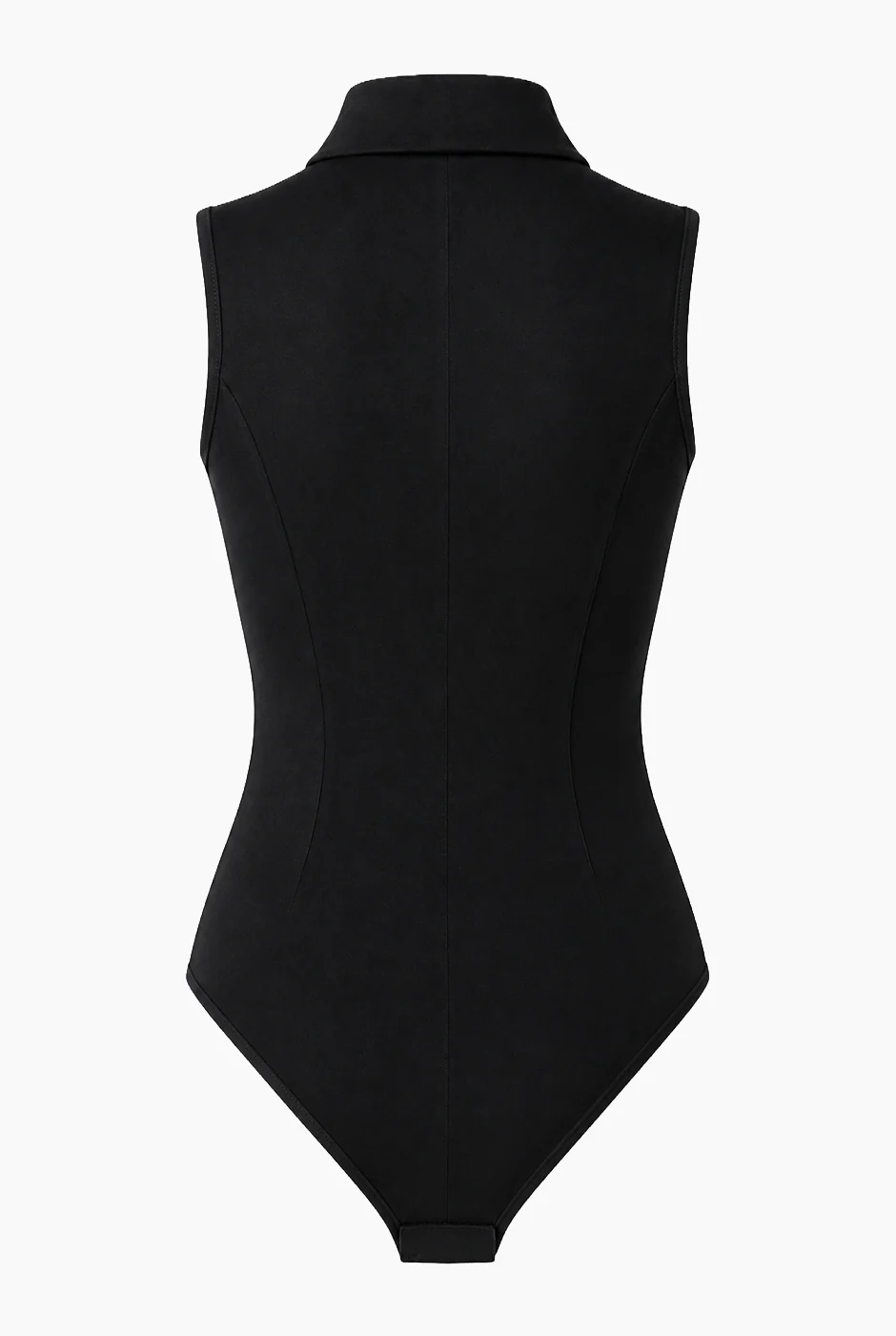 Body Drapeado sin mangas Negro - Image 6