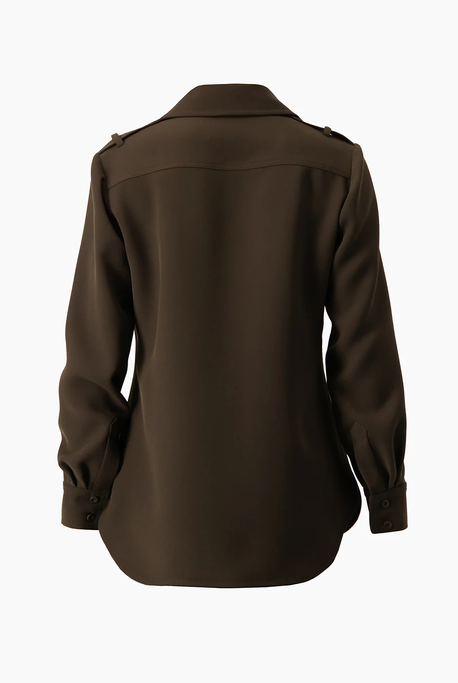 Camisa clasica olivo - Image 8