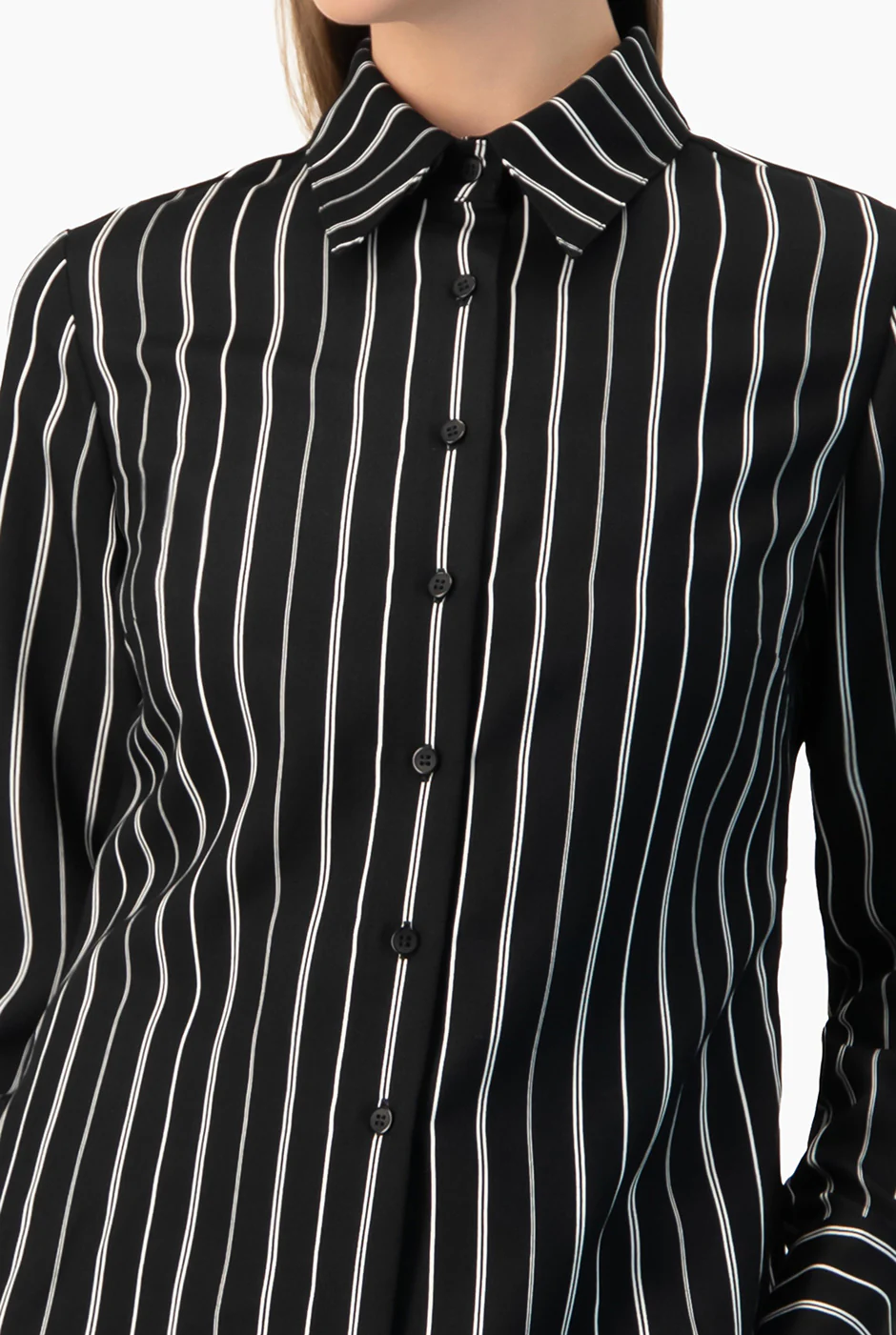 Camisa recta rayada - Image 6
