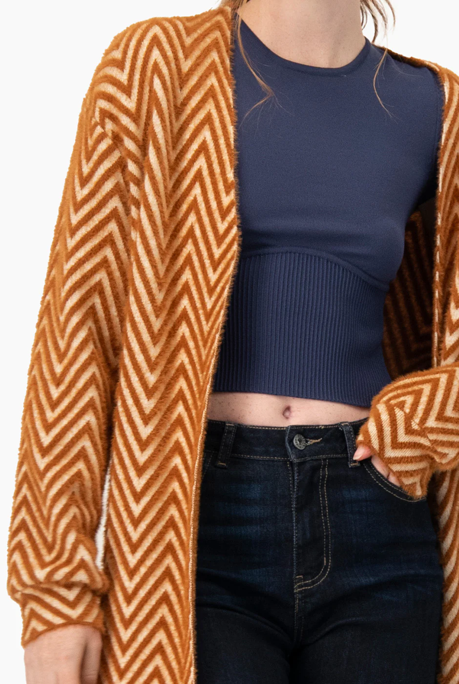 Cárdigan Intarsia Espiga - Image 6