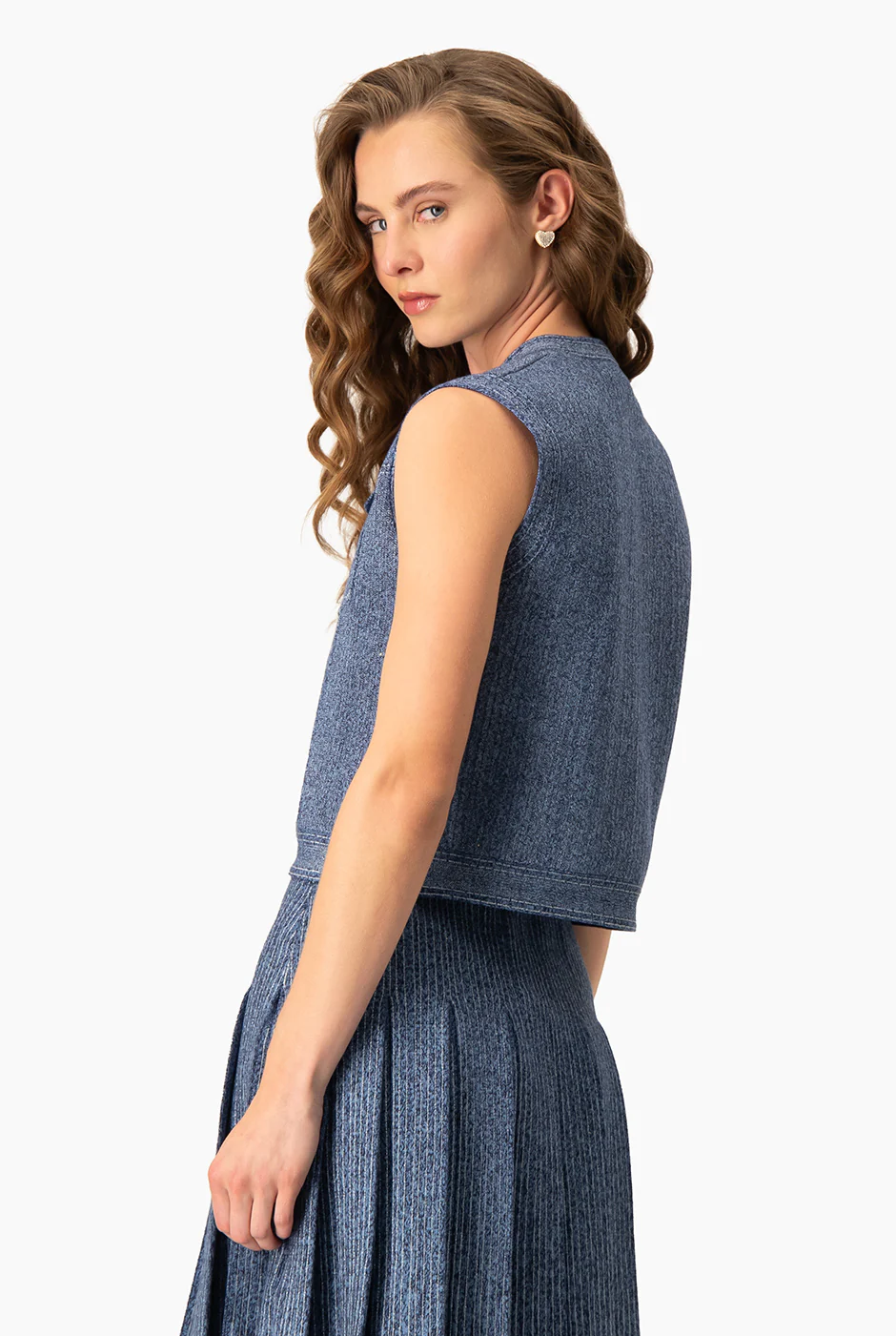 Chaleco Denim Lúrex - Image 2