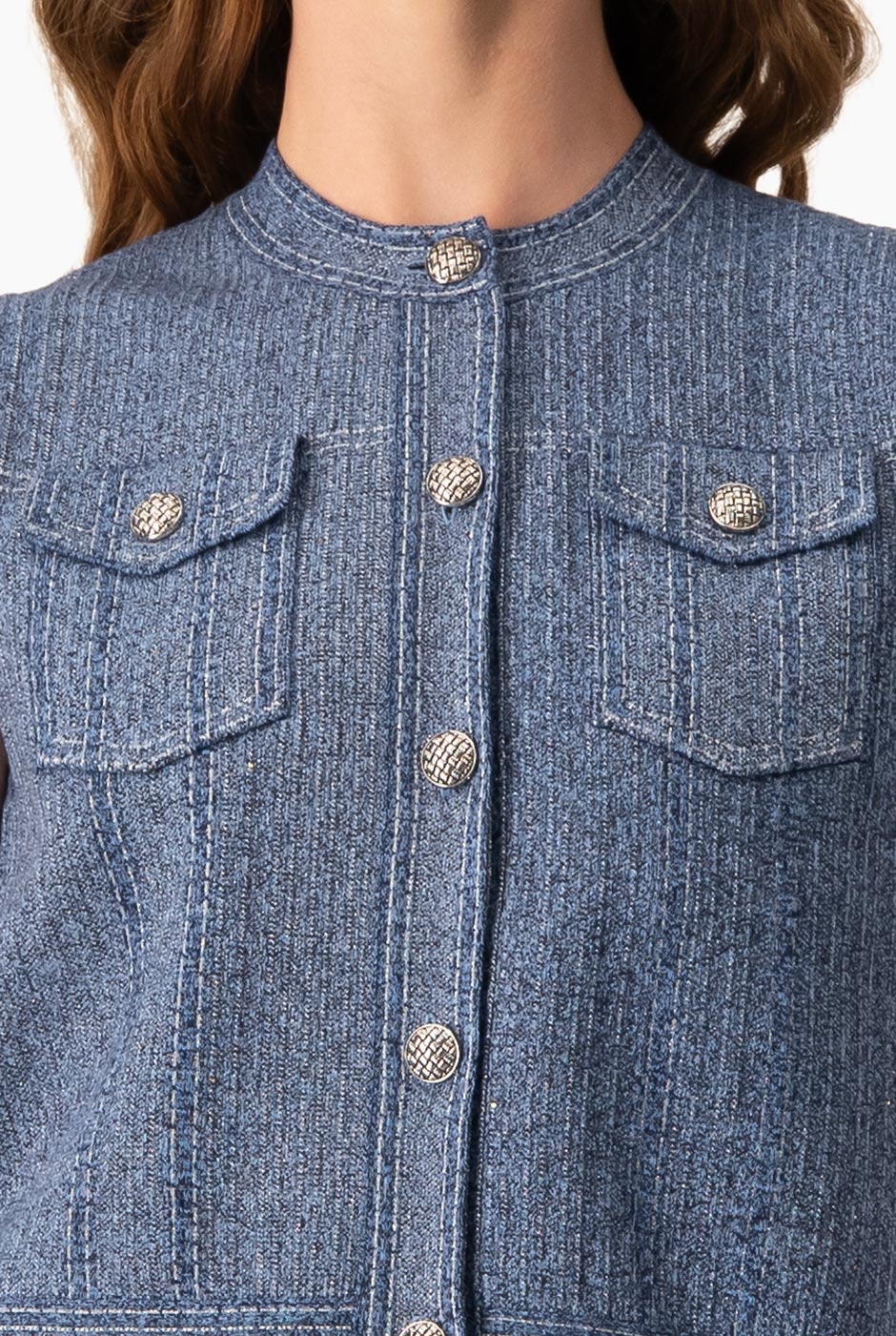 Chaleco Denim Lúrex - Image 6