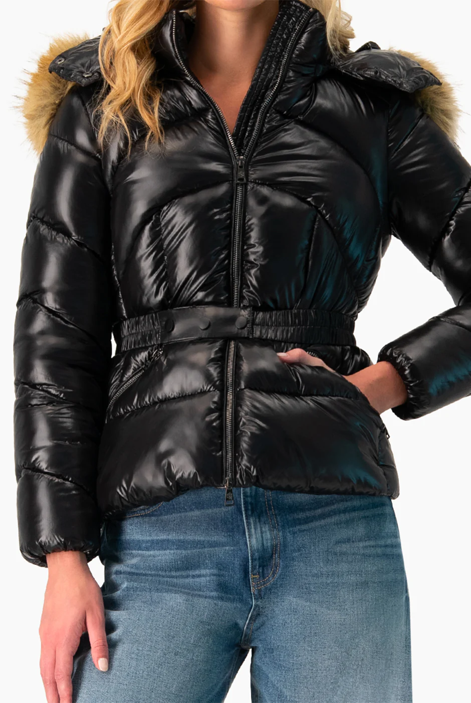Chamarra Quilted Glossy - Image 6