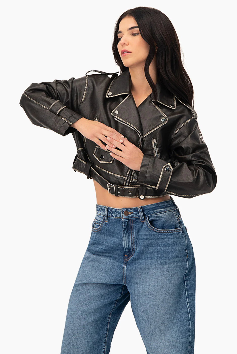 Chaqueta Crossed PU - Image 4