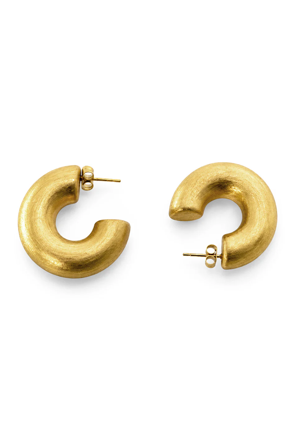 Chunky Hoop Earrings - Image 2