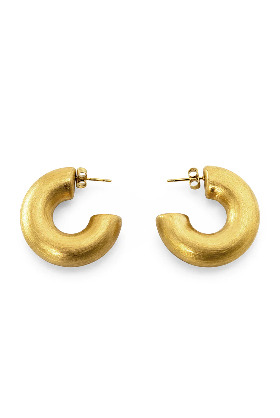 Chunky Hoop Earrings - Image 3