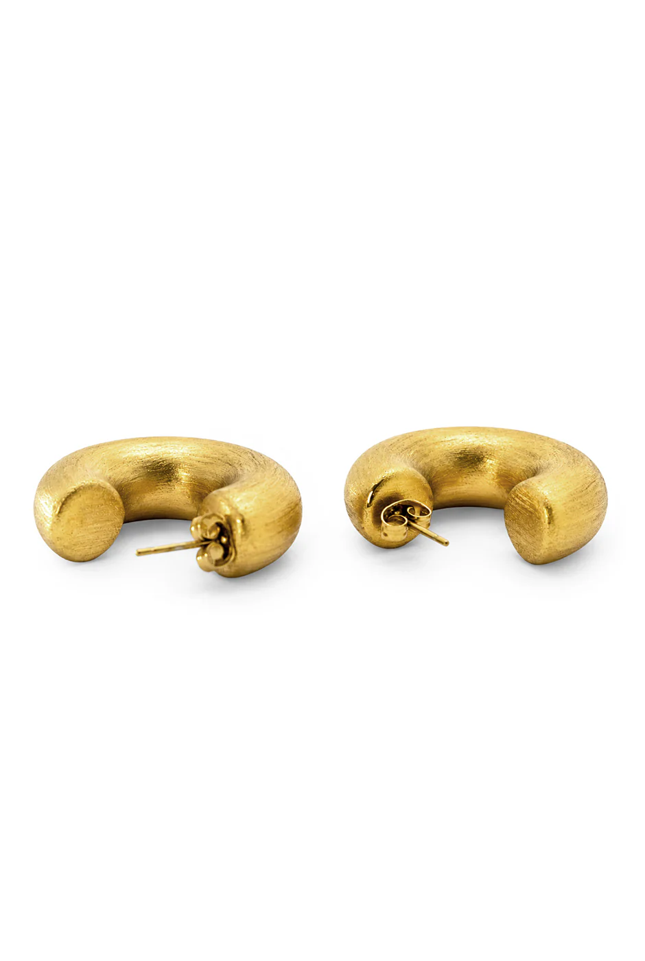 Chunky Hoop Earrings - Image 4