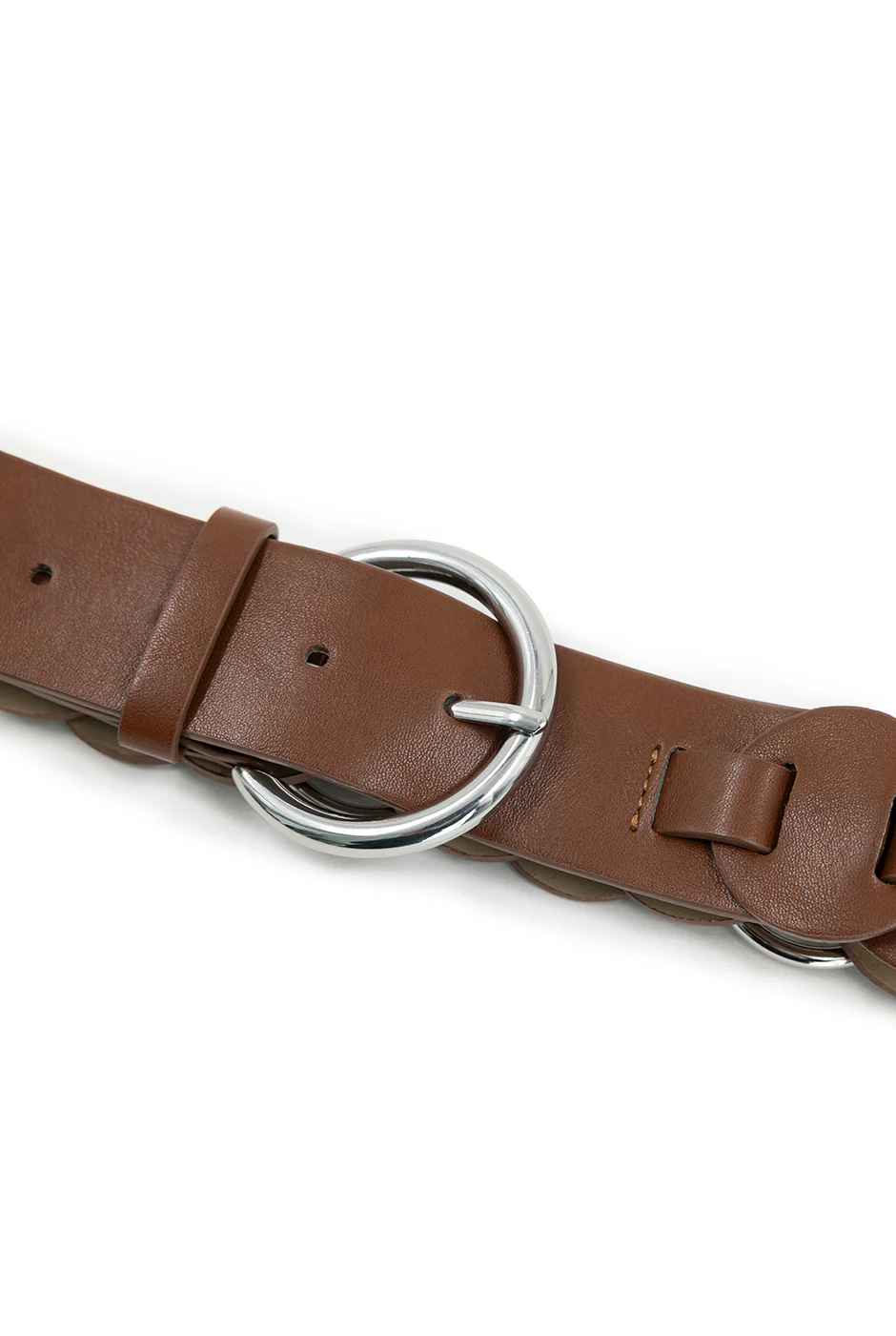 Cinturón Braided Brown - Image 3
