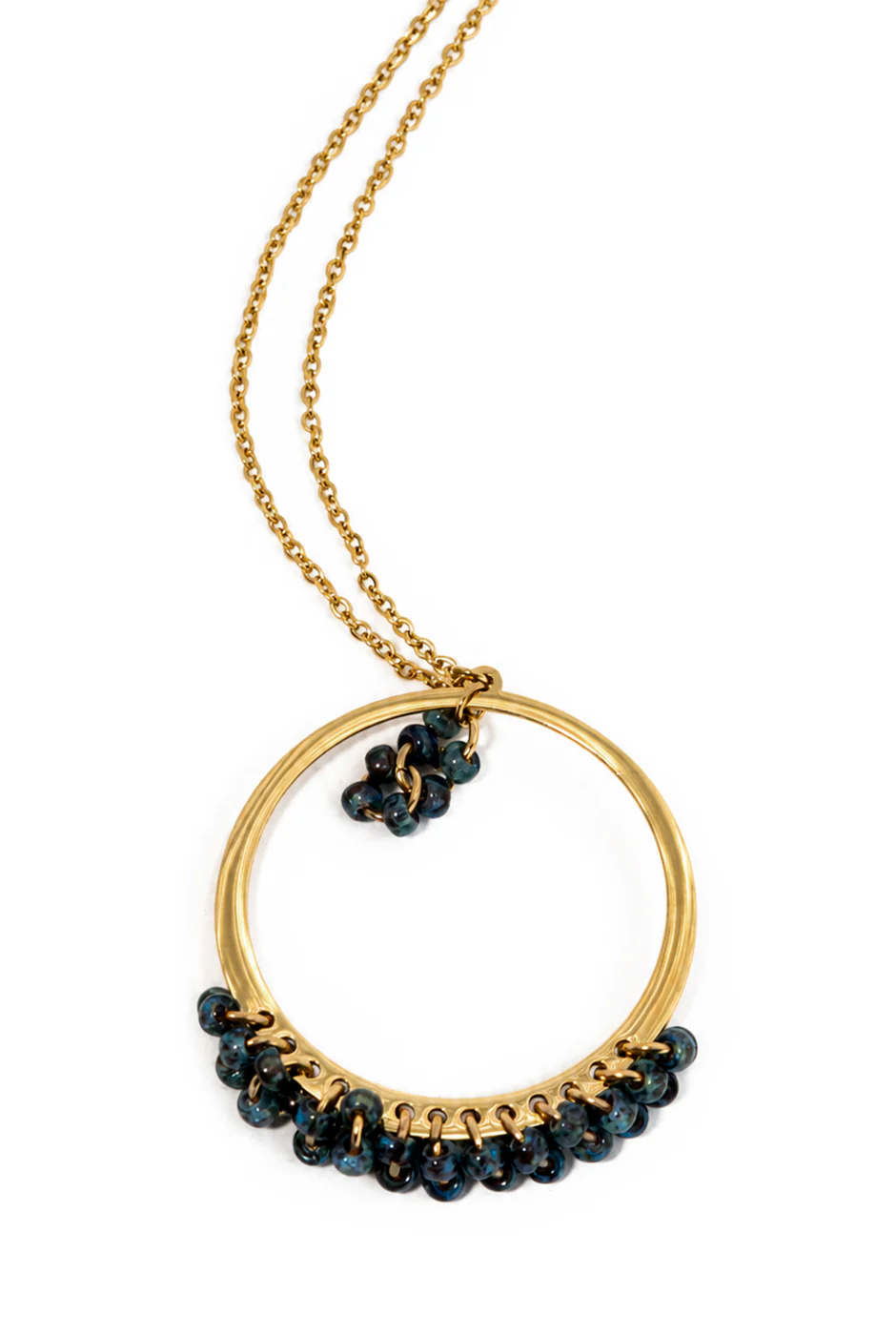 Collar Blue Chaquira - Image 2