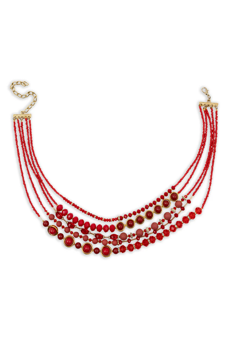 Collar Cascada Roja - Image 2