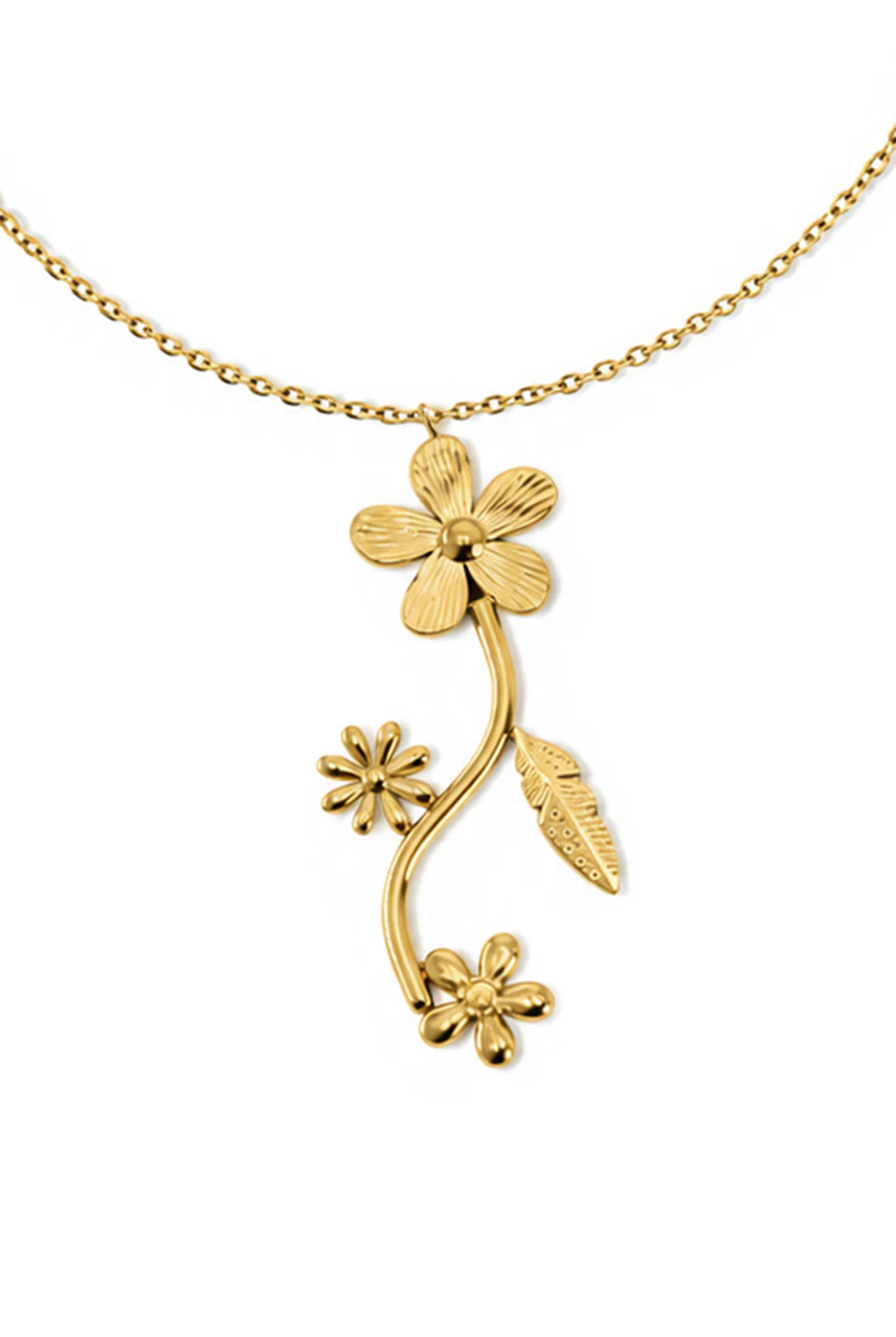 Collar Golden Flowers - Image 2