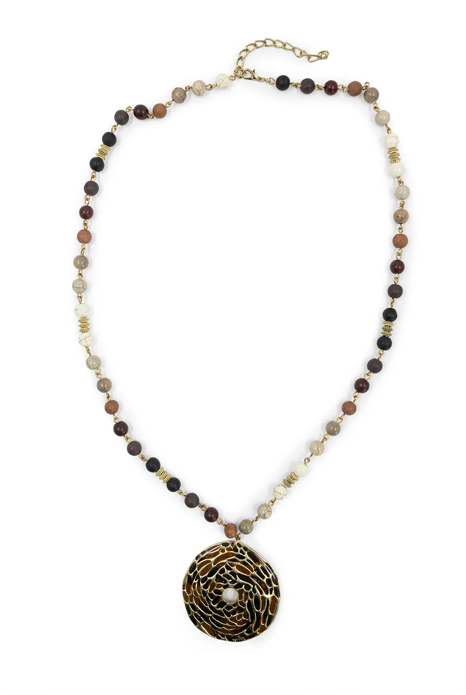 Collar Medallón Resina - Image 2