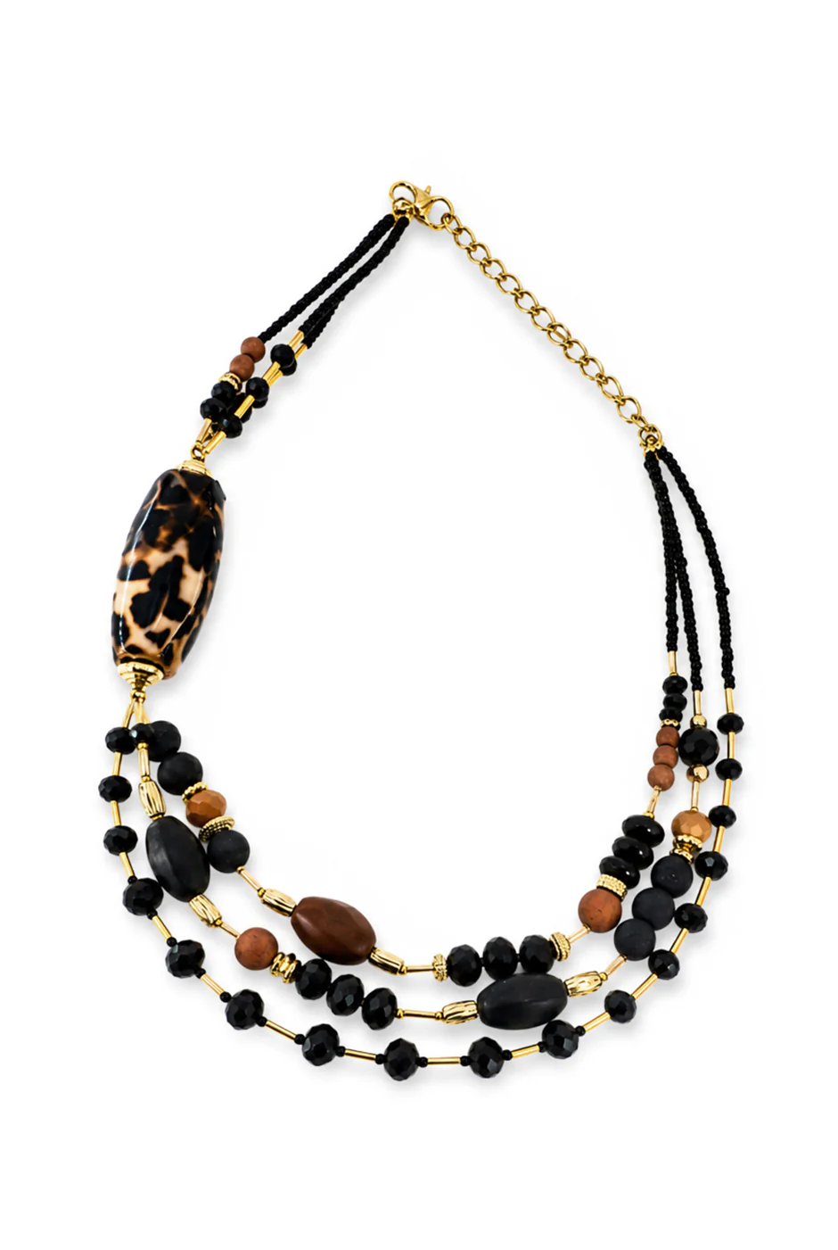 Collar Printed Bead