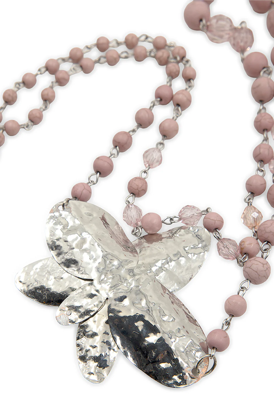Collar Silver Flower - Image 3