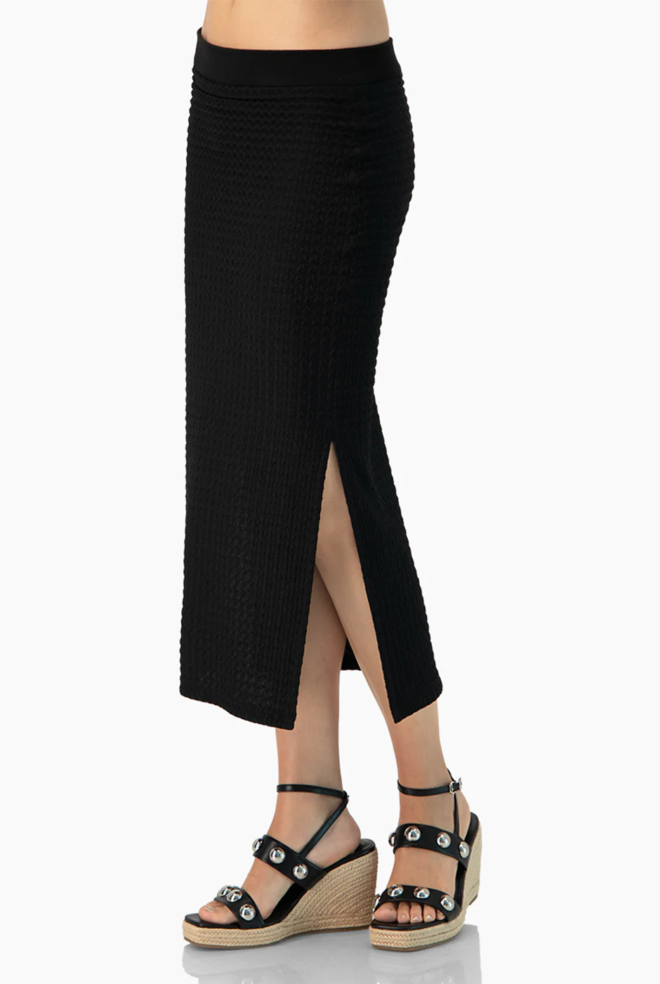 Falda negra midi - Image 4
