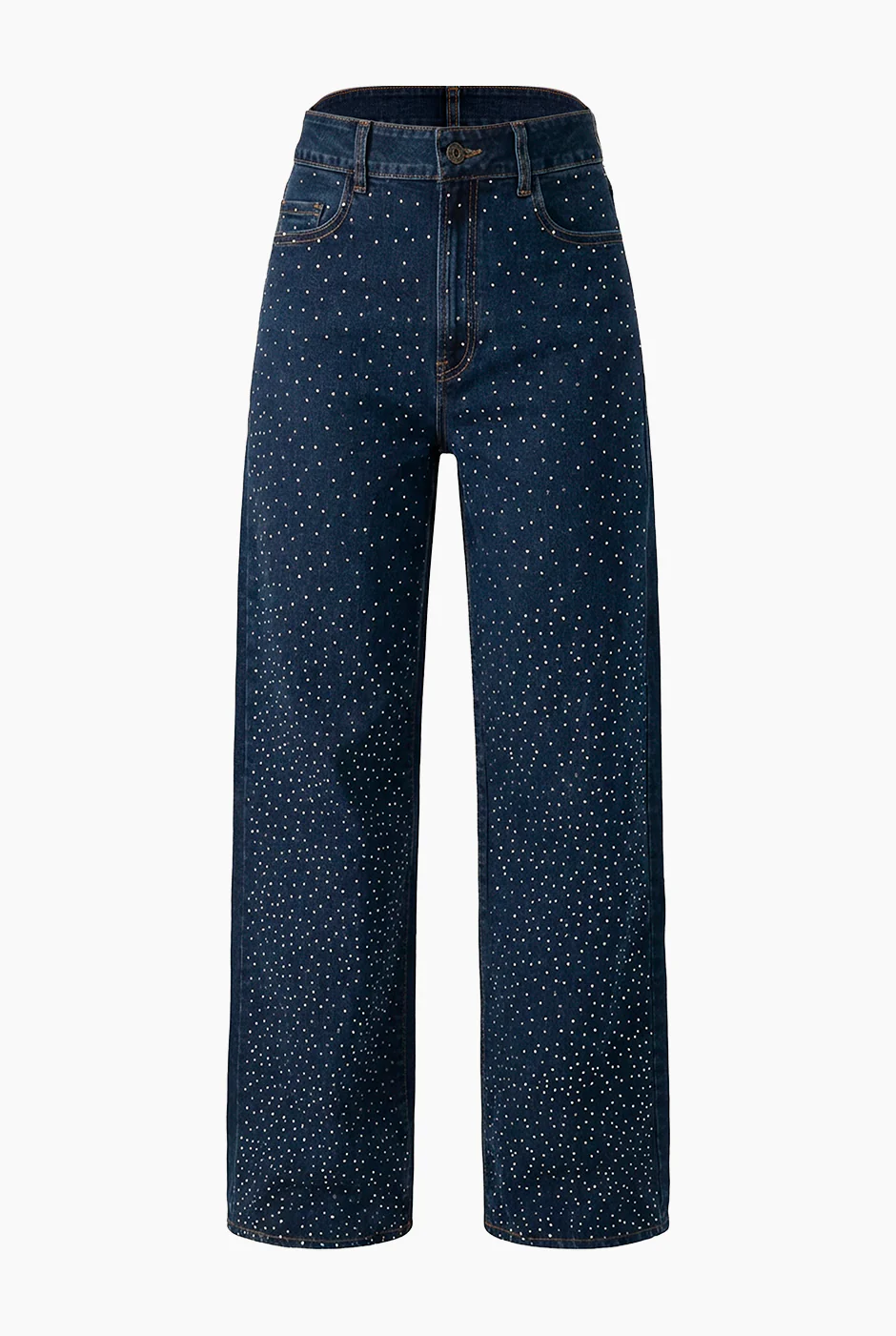 Jeans amplio con pedreria - Image 5