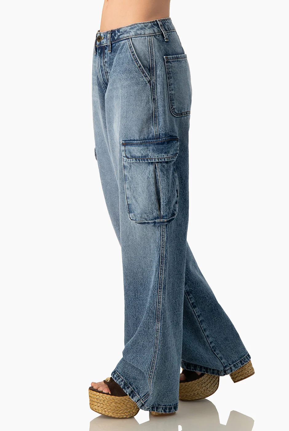 Jeans cargo - Image 4