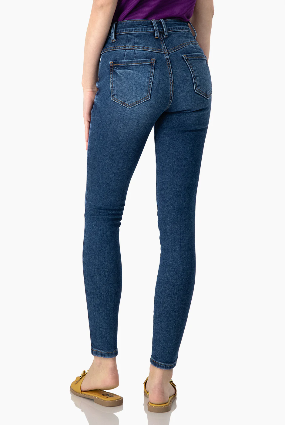 Jeans corte skinny con bolsillos - Image 4