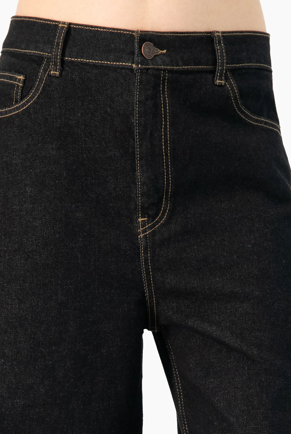 Jeans denim dobladillo ancho - Image 6