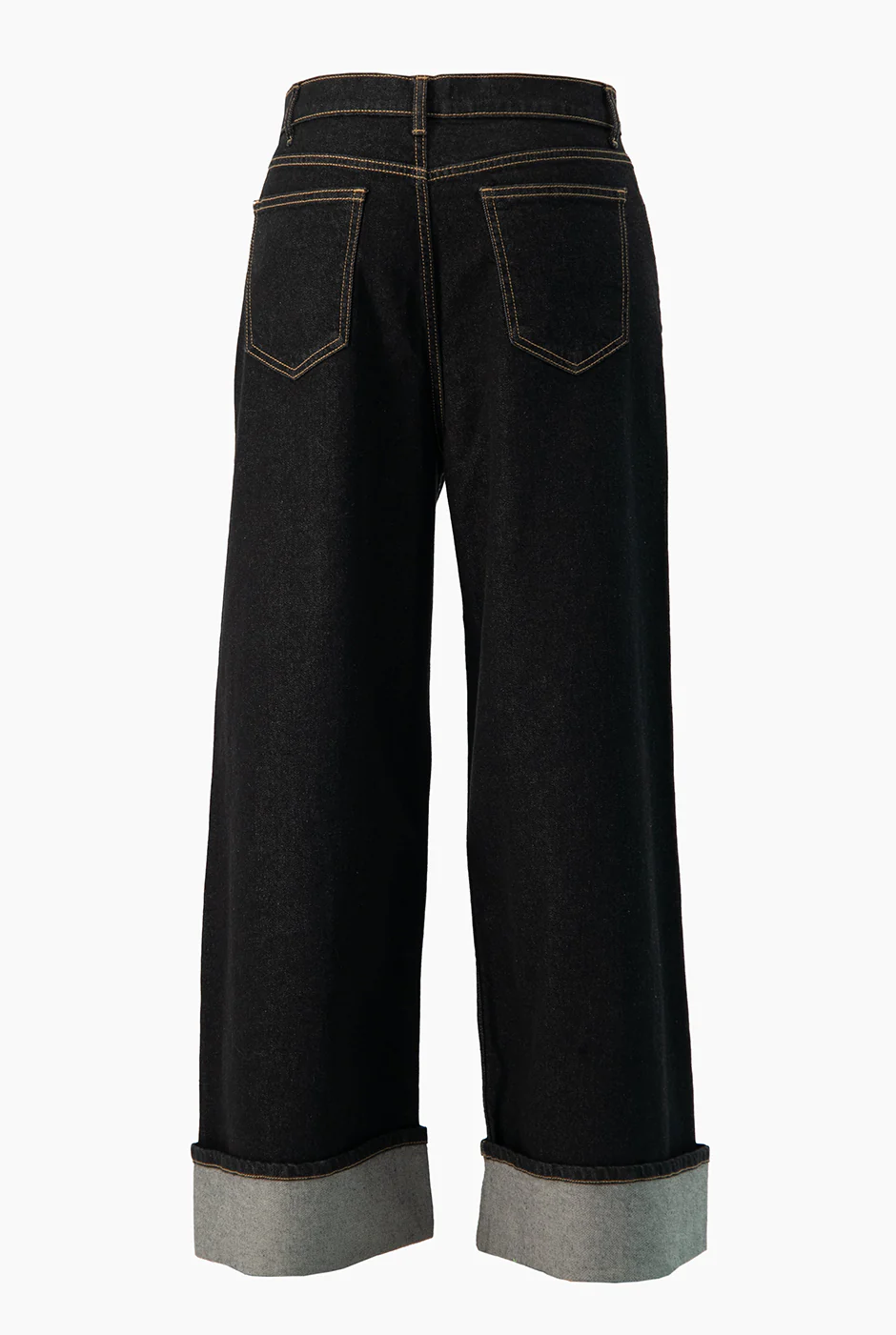 Jeans denim dobladillo ancho - Image 7