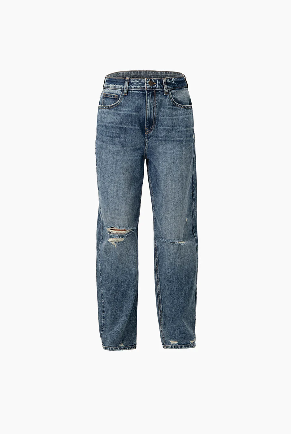 Jeans destroyed de pierna amplia - Image 5