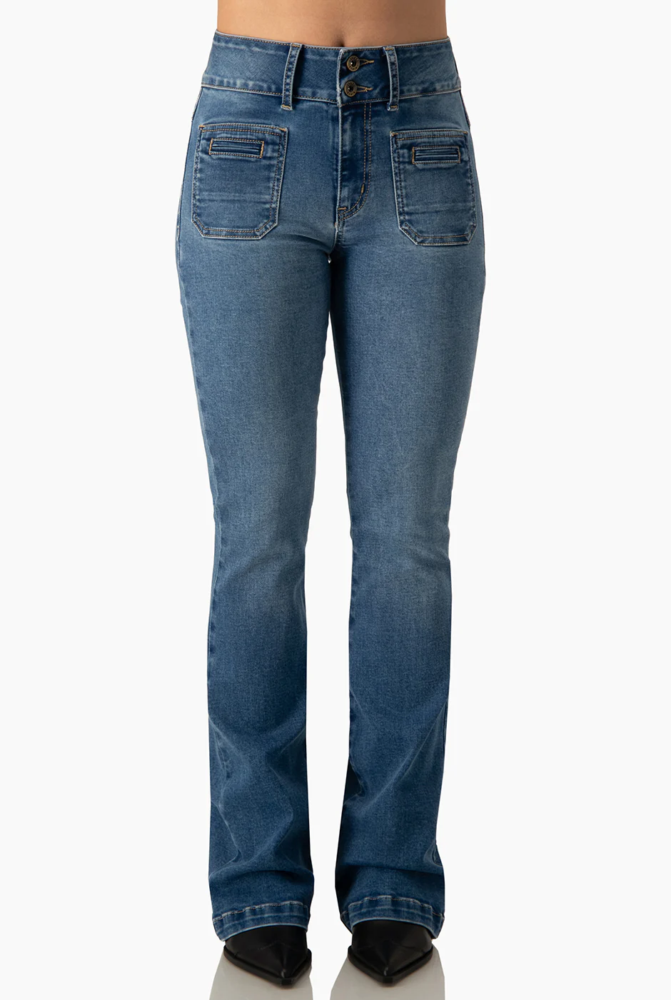 Jeans Ivonne doble boton