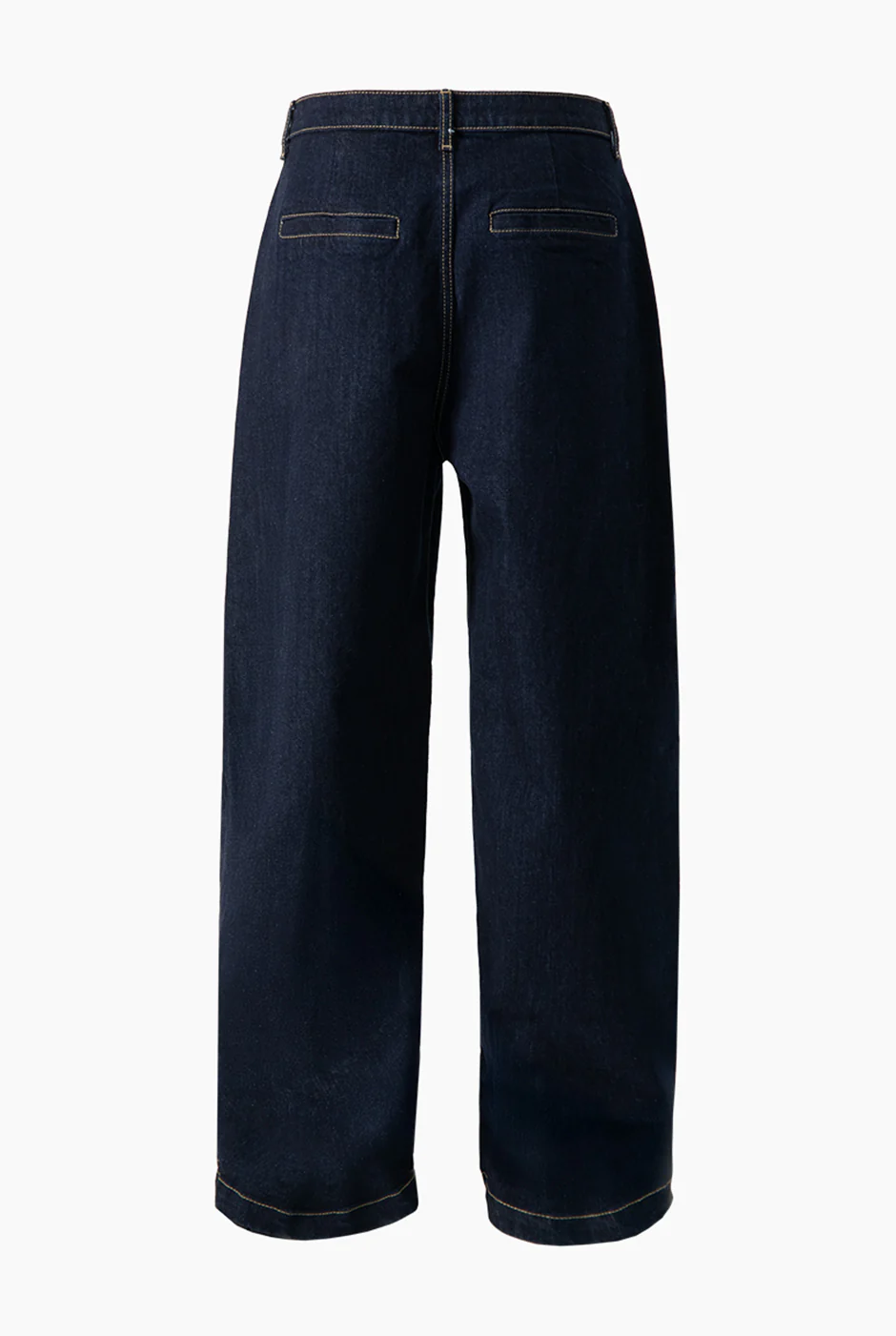 Jeans marino de pierna amplia - Image 7