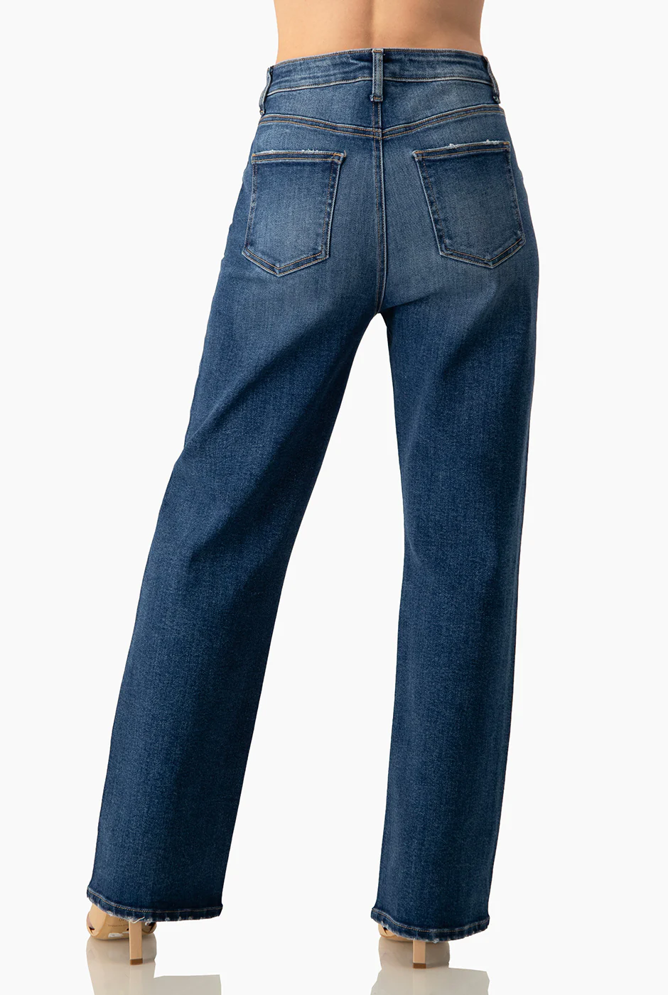 Jeans mom con destruccion - Image 2