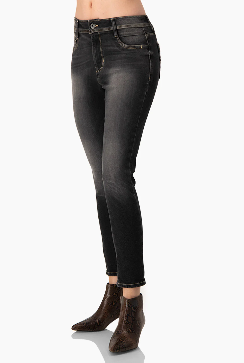 Jeans skinny con pinzas - Image 4