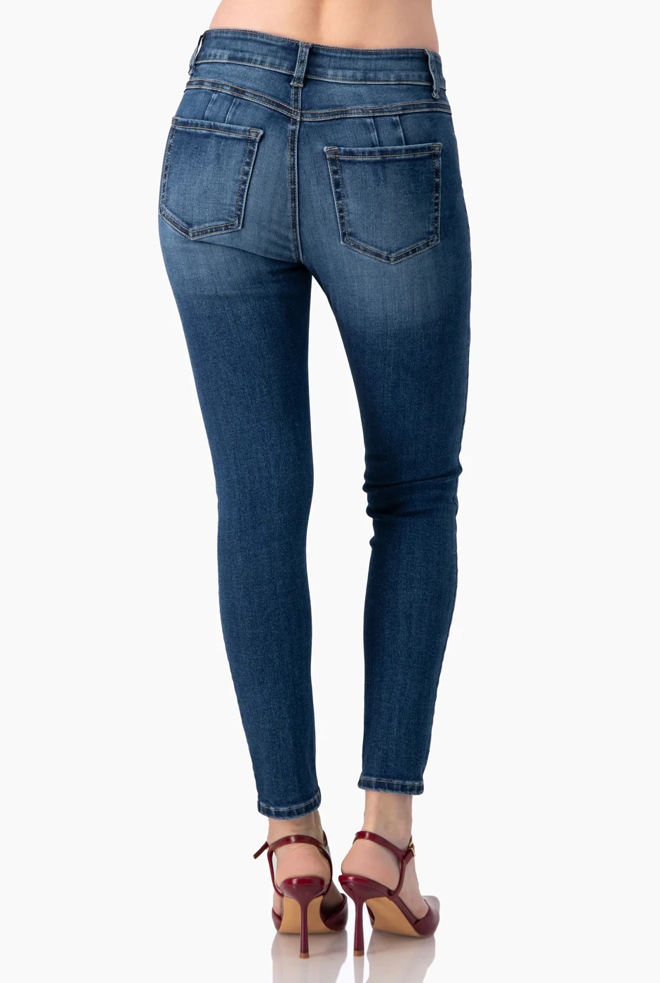 Jeans skinny deslavado - Image 2