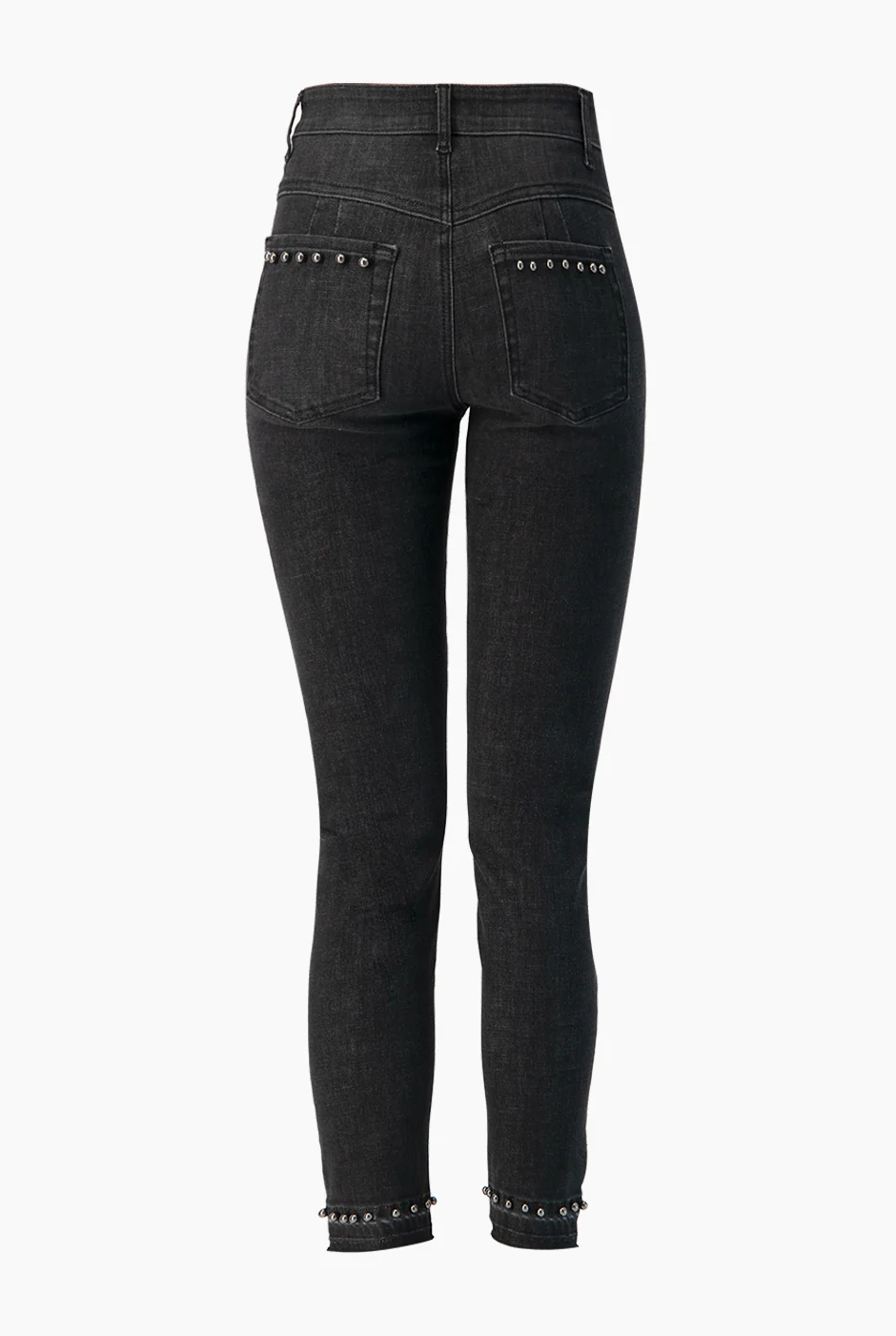 Jeans skinny negro con perlas - Image 7