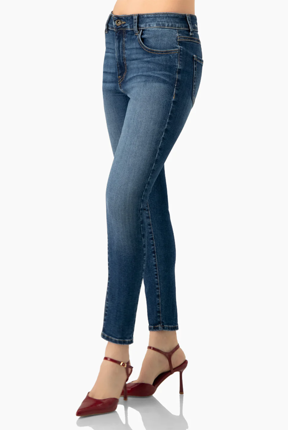 Jeans skinny un boton - Image 4