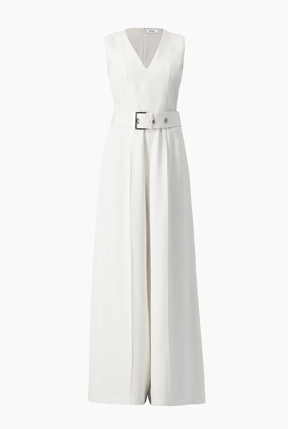 Jumpsuit blanco sin mangas - Image 5