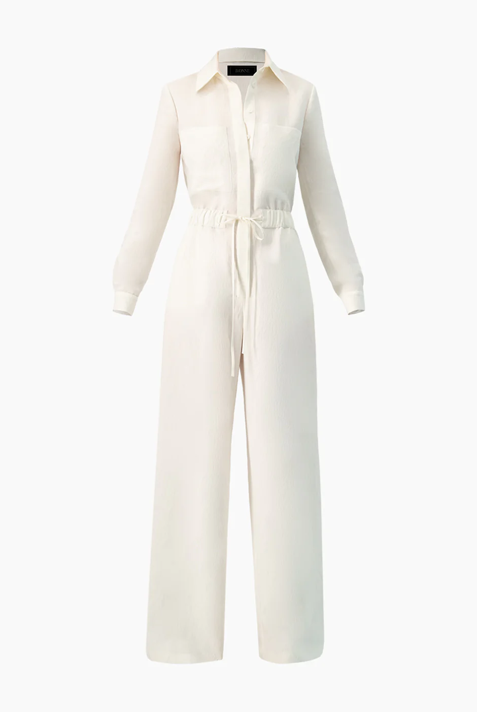Jumpsuit liso de manga larga - Image 5