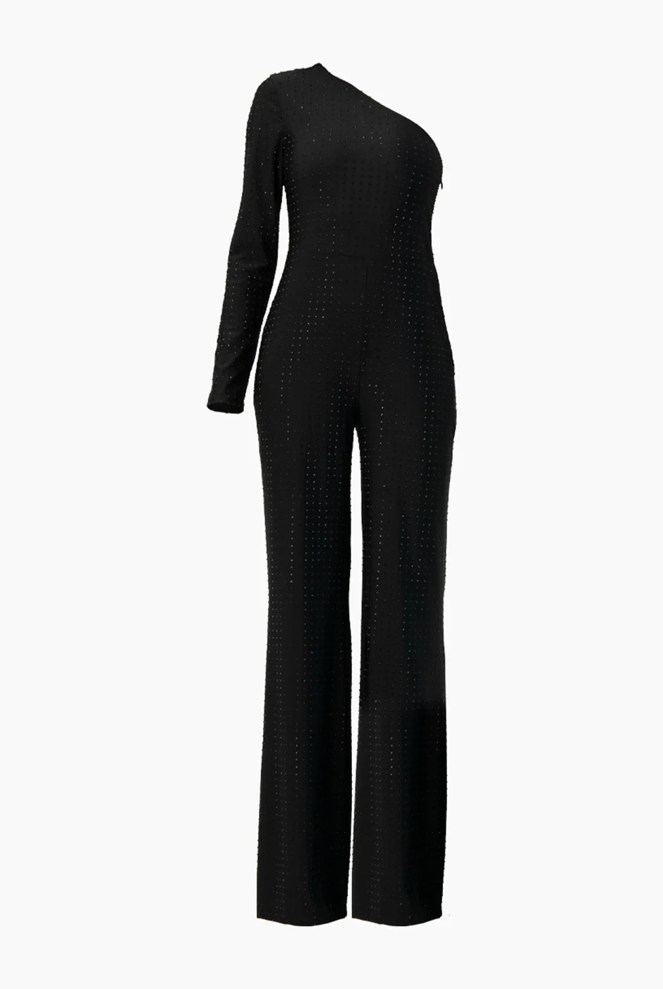 Jumpsuit negro pierna amplia - Image 5