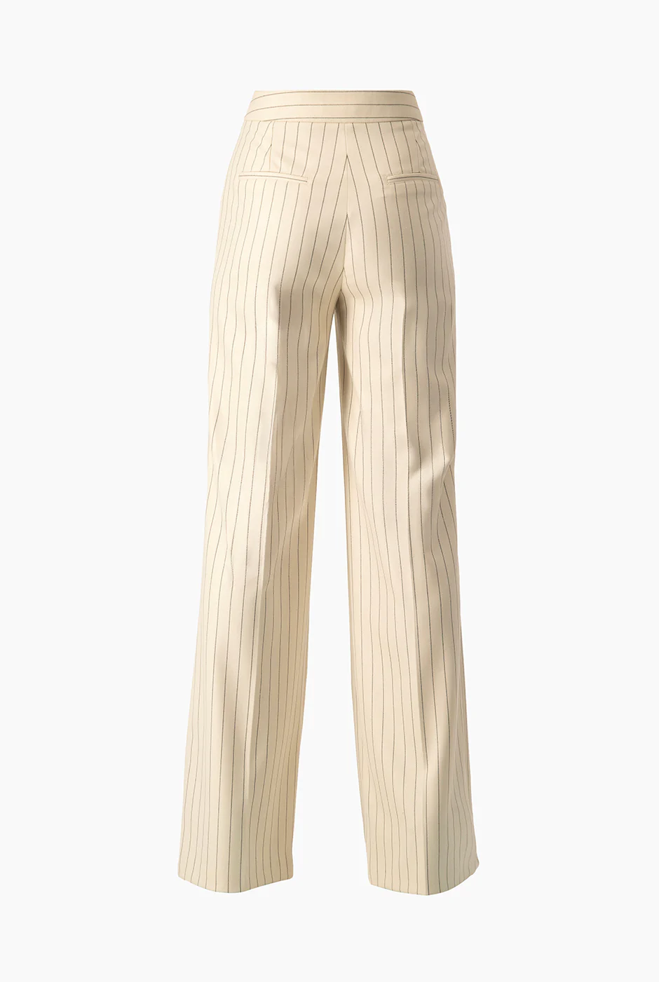 Pantalon a rayas de pierna amplia - Image 8