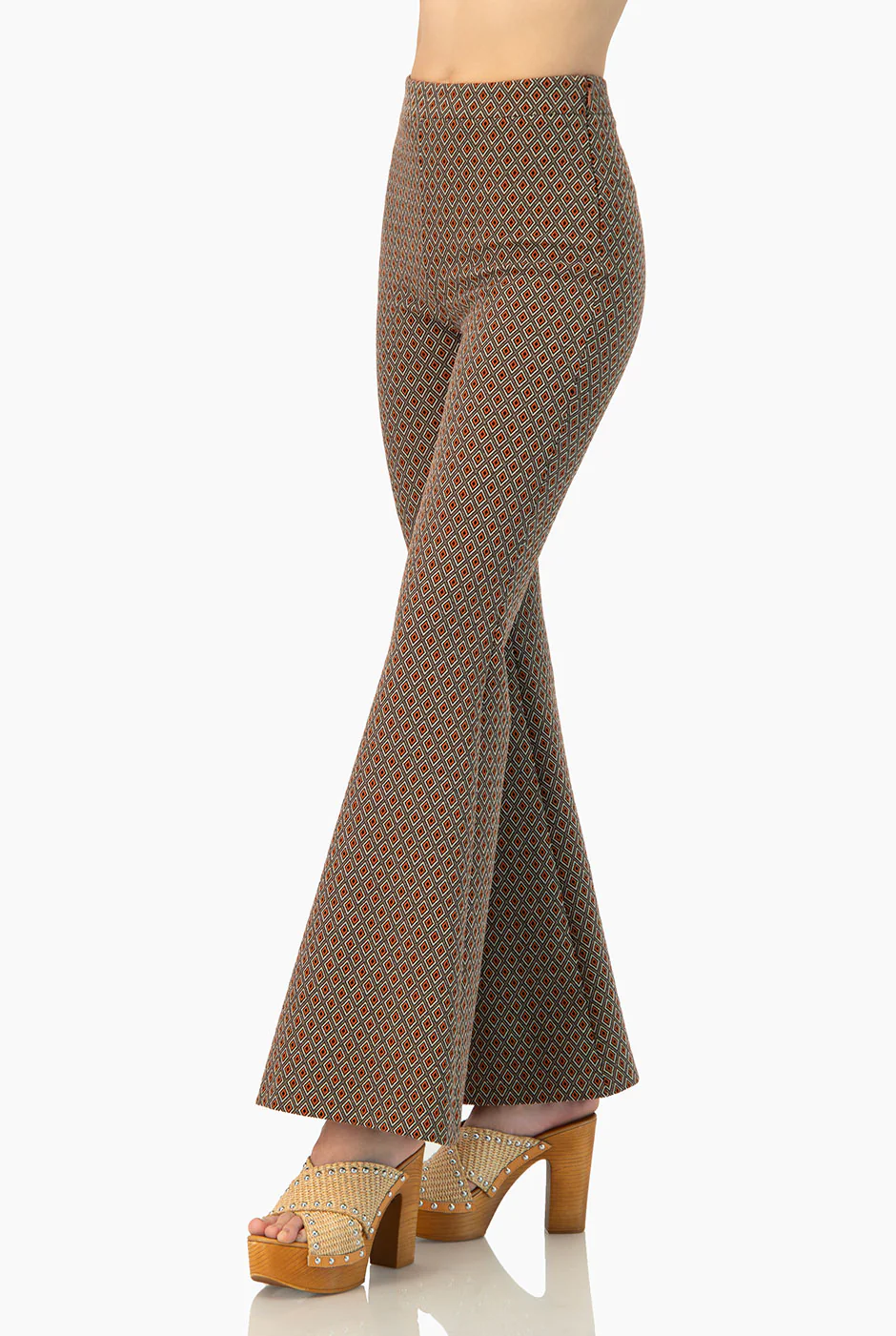 Pantalon acampanado estampado - Image 4