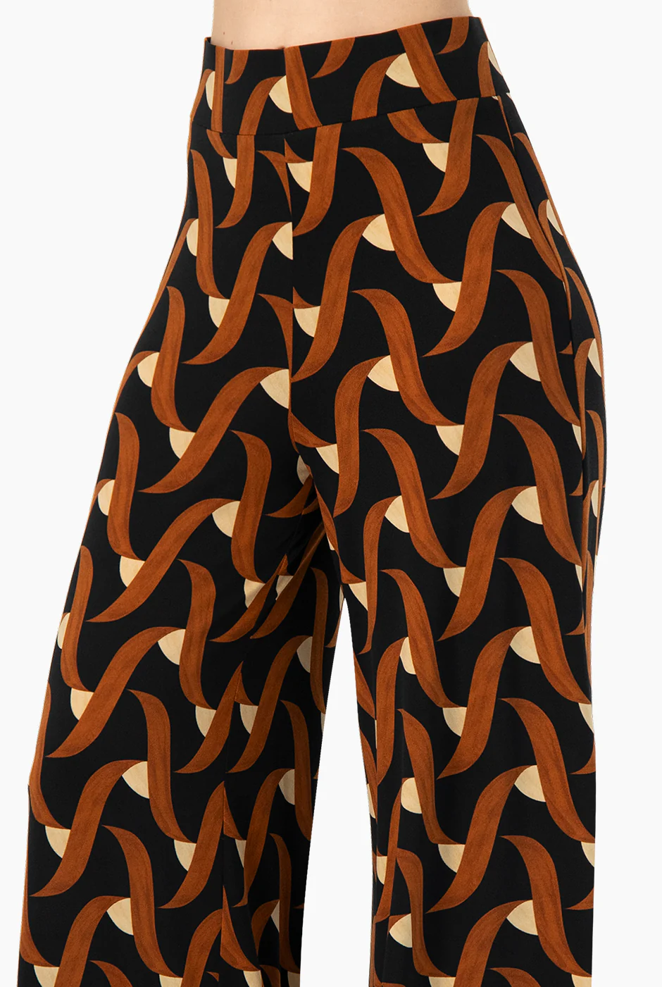 Pantalon amplio con pinzas - Image 7