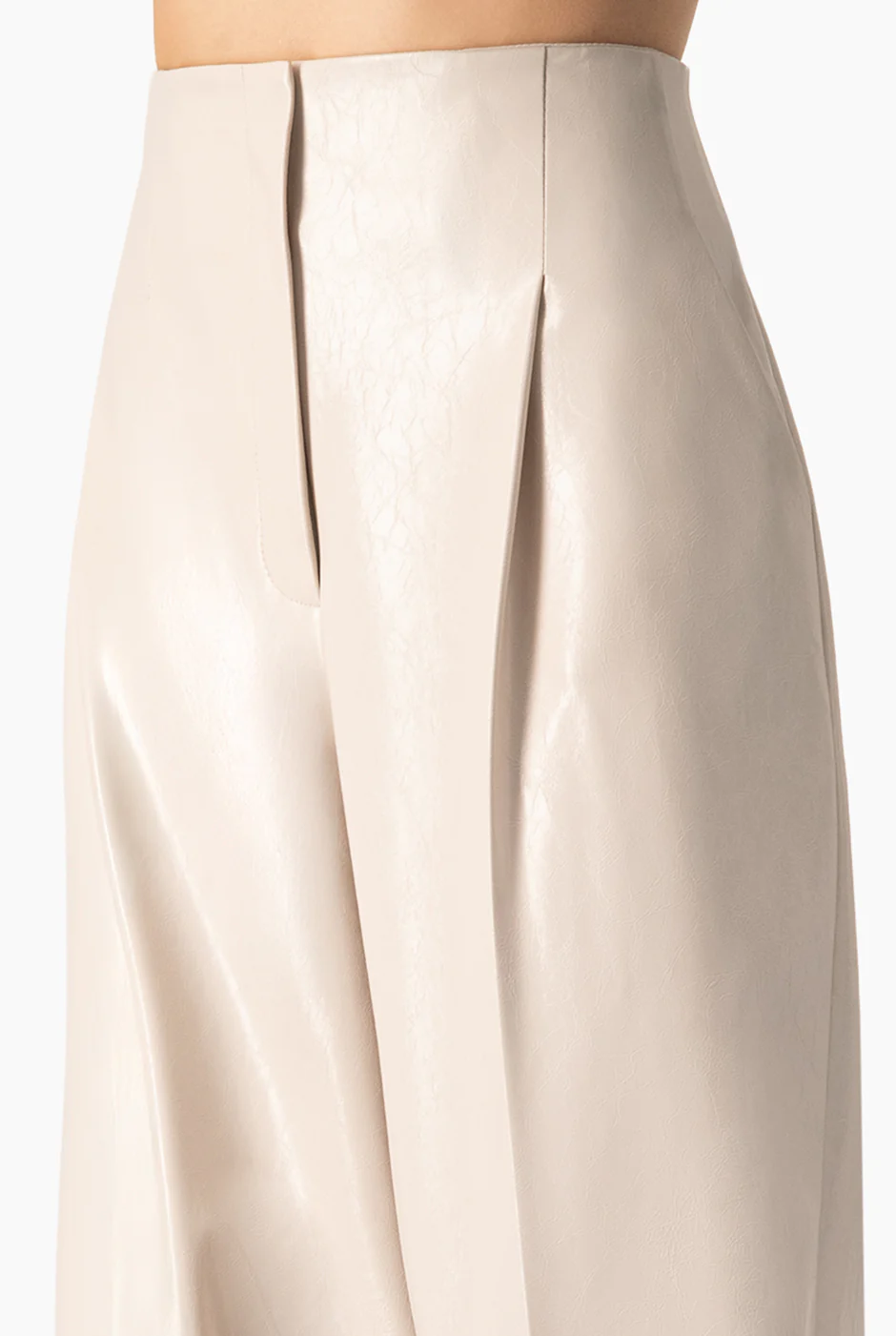 Pantalon amplio liso con bolsillos - Image 7