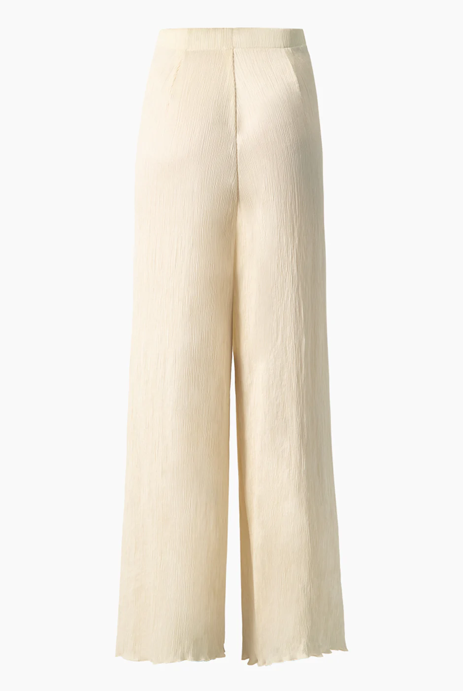 Pantalon amplio marfil - Image 8