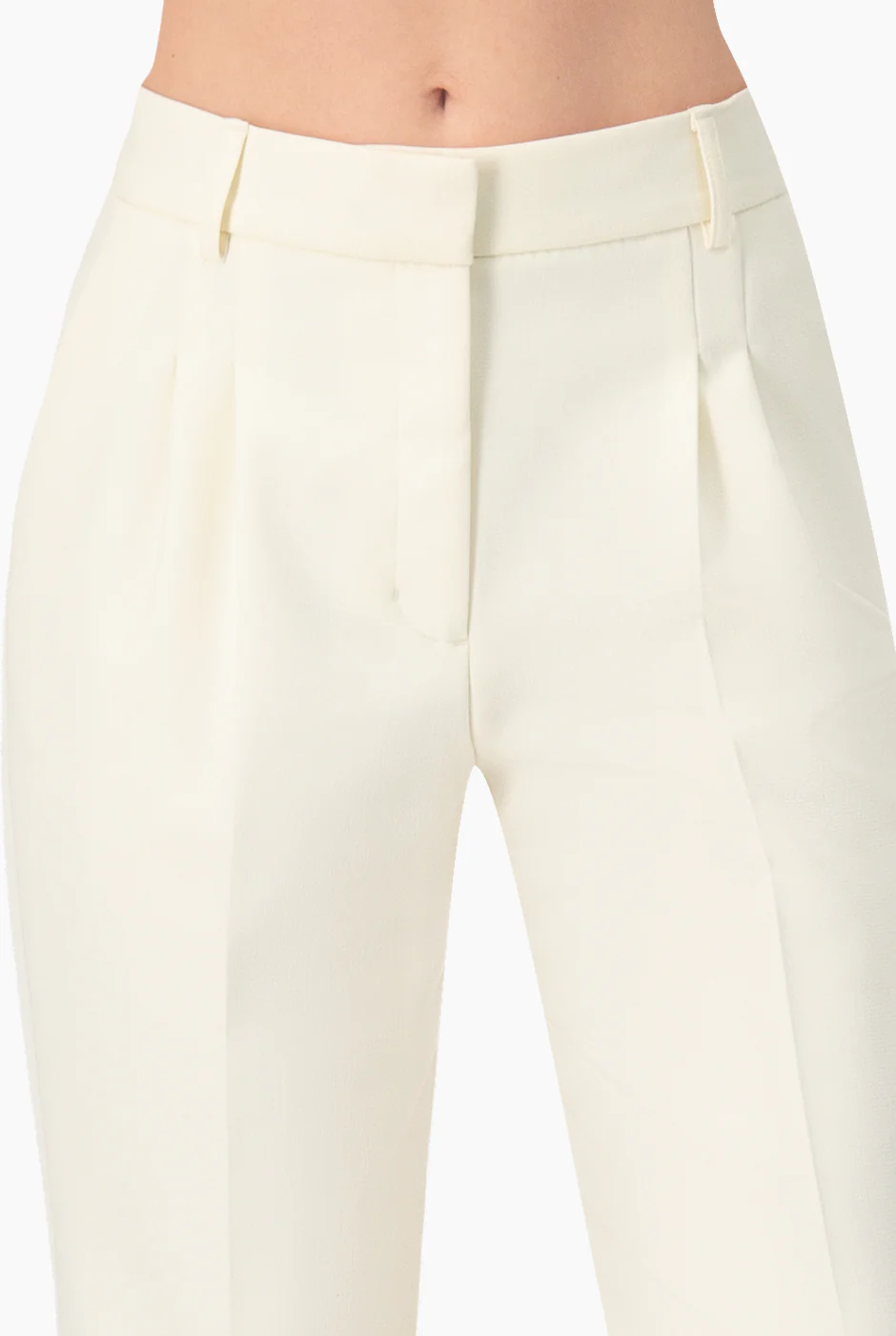 Pantalon amplio sastreado con bolsillos traseros simulados - Image 5