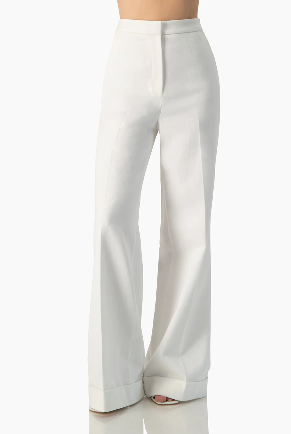 Pantalon blanco sastreado