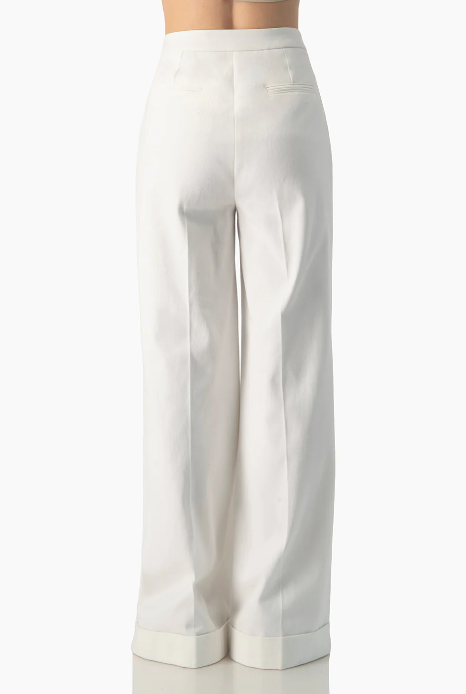 Pantalon blanco sastreado - Image 2