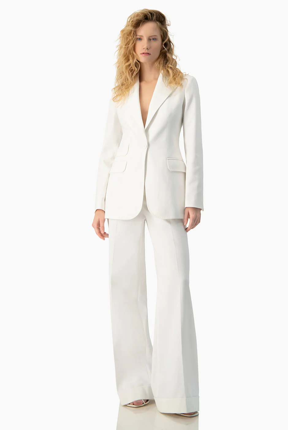 Pantalon blanco sastreado - Image 6