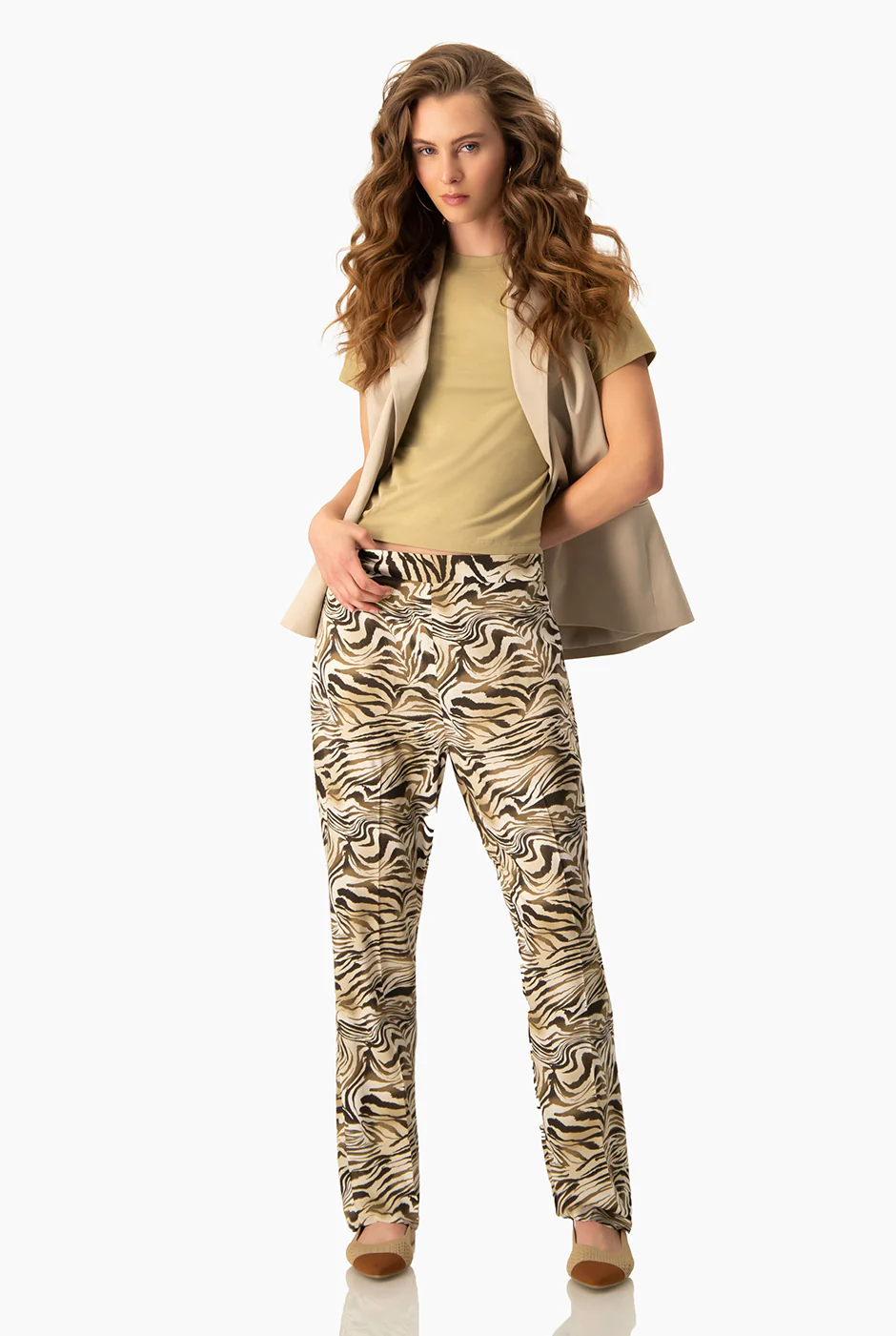 Pantalon capri estampado - Image 7