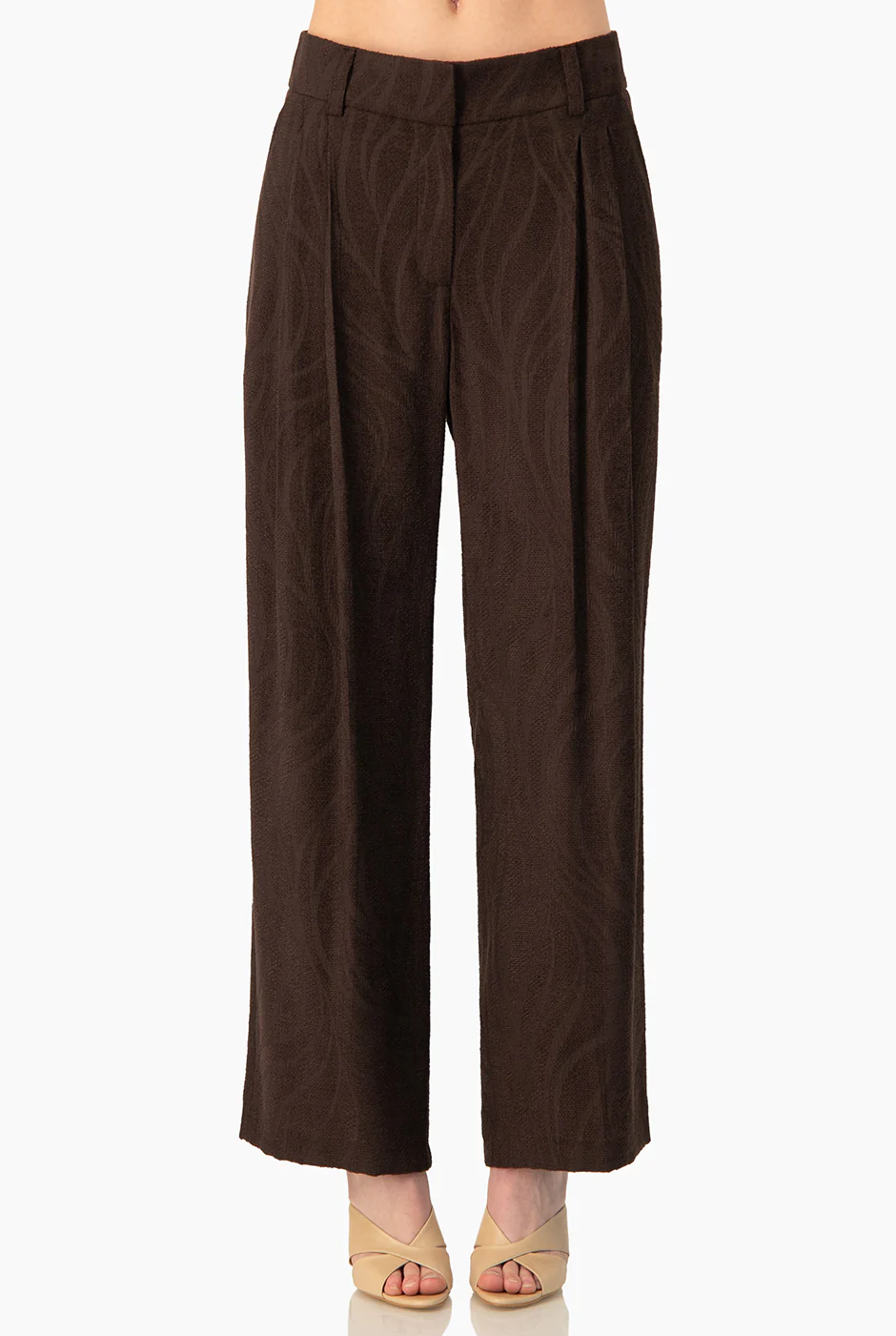 Pantalon Ivonne liso cafe