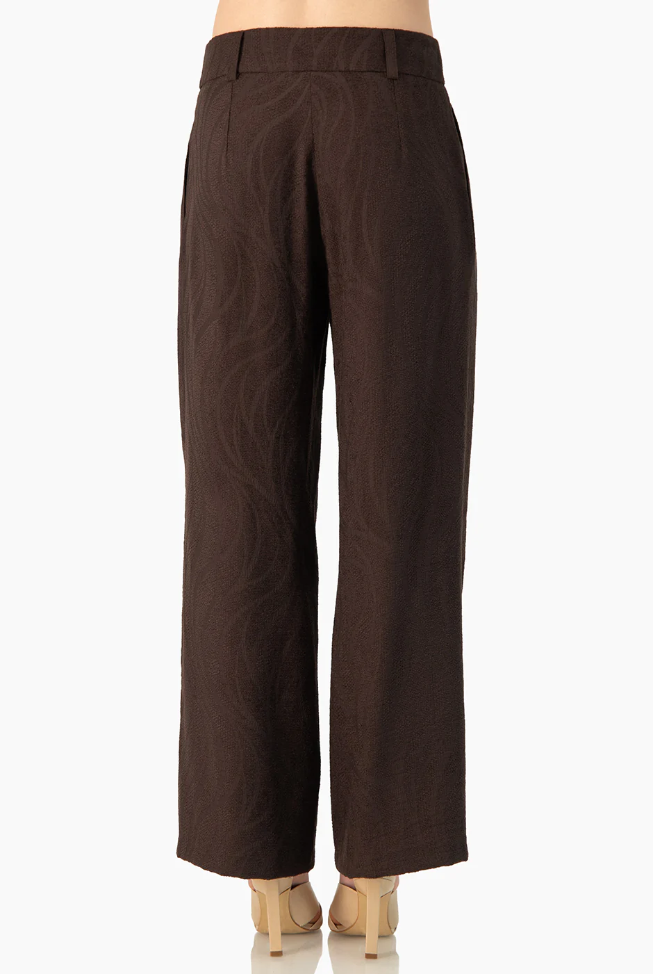 Pantalon Ivonne liso cafe - Image 2