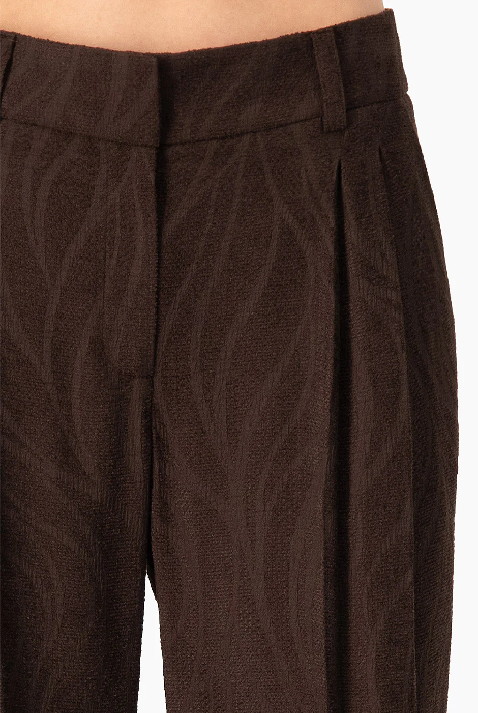 Pantalon Ivonne liso cafe - Image 5
