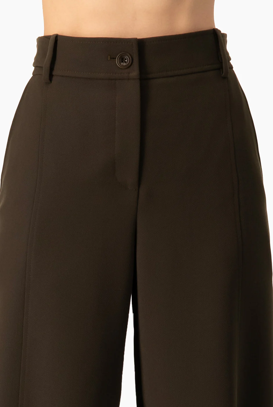 Pantalon liso con charreteras - Image 6